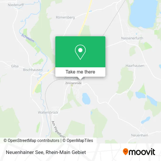 Карта Neuenhainer See