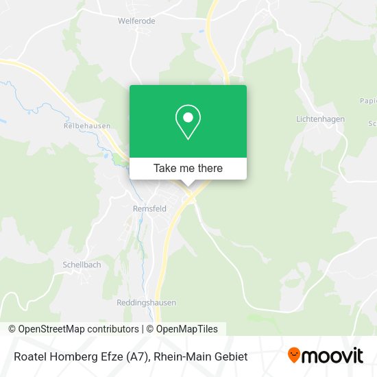 Карта Roatel Homberg Efze (A7)