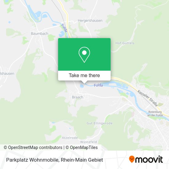 Карта Parkplatz Wohnmobile