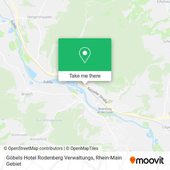 Карта Göbels Hotel Rodenberg Verwaltungs