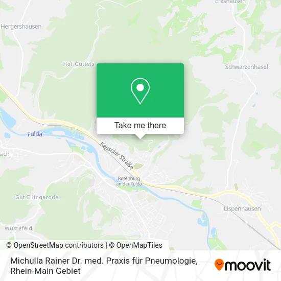 Карта Michulla Rainer Dr. med. Praxis für Pneumologie