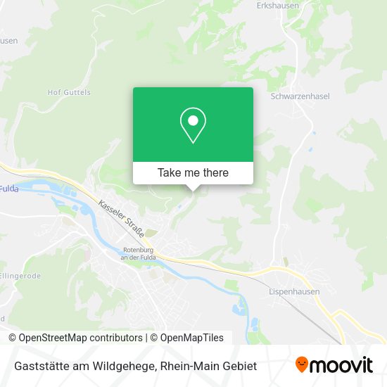 Карта Gaststätte am Wildgehege