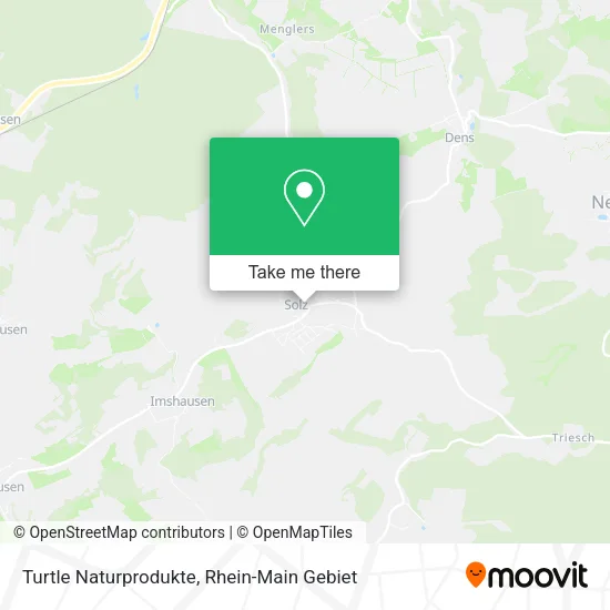 Карта Turtle Naturprodukte