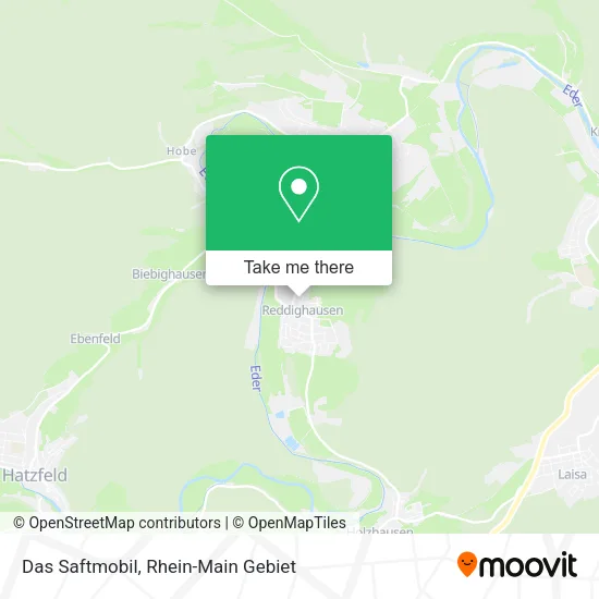 Карта Das Saftmobil