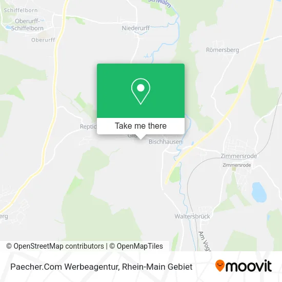 Карта Paecher.Com Werbeagentur