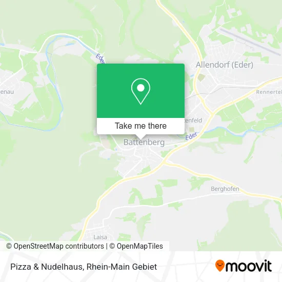 Карта Pizza & Nudelhaus