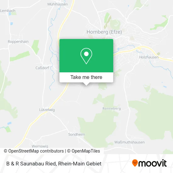 Карта B & R Saunabau Ried