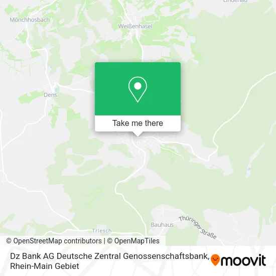 Карта Dz Bank AG Deutsche Zentral Genossenschaftsbank