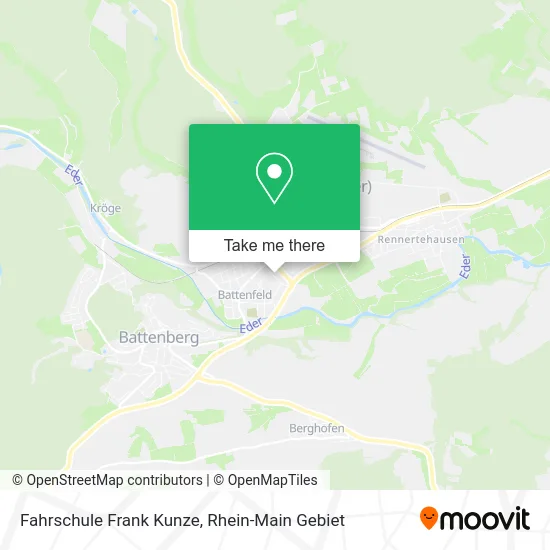 Карта Fahrschule Frank Kunze