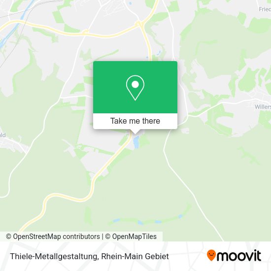 Карта Thiele-Metallgestaltung