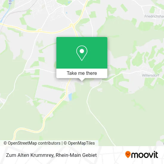 Карта Zum Alten Krummrey