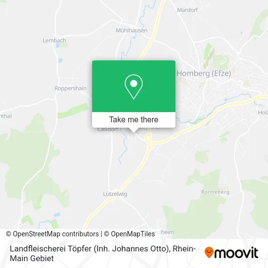 Карта Landfleischerei Töpfer (Inh. Johannes Otto)