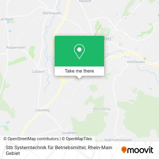 Карта Stb Systemtechnik für Betriebsmittel