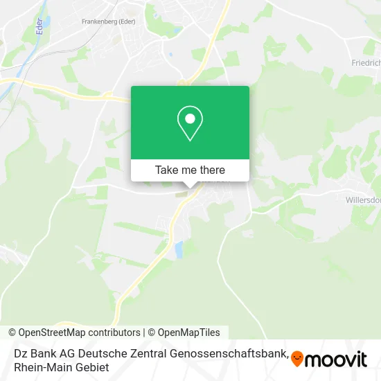 Карта Dz Bank AG Deutsche Zentral Genossenschaftsbank