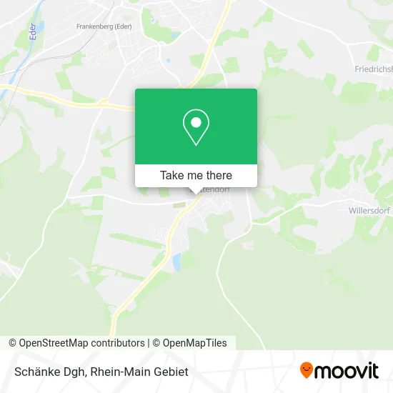 Карта Schänke Dgh