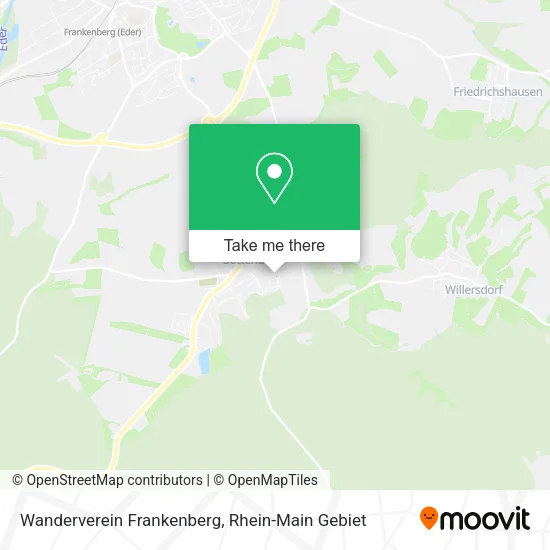Карта Wanderverein Frankenberg