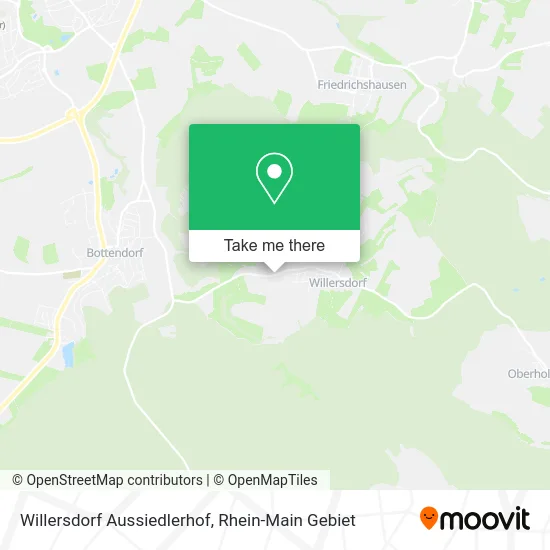 Карта Willersdorf Aussiedlerhof