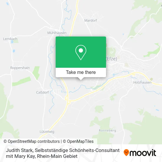 Карта Judith Stark, Selbstständige Schönheits-Consultant mit Mary Kay