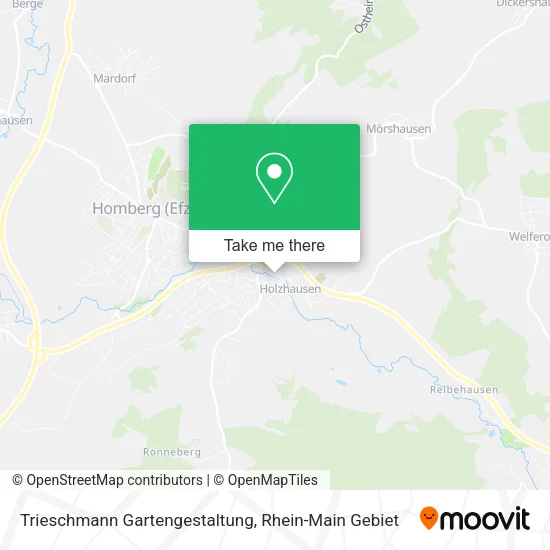 Карта Trieschmann Gartengestaltung