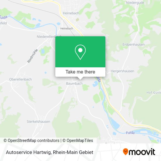 Карта Autoservice Hartwig