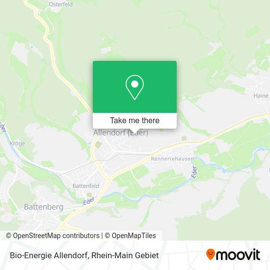 Карта Bio-Energie Allendorf