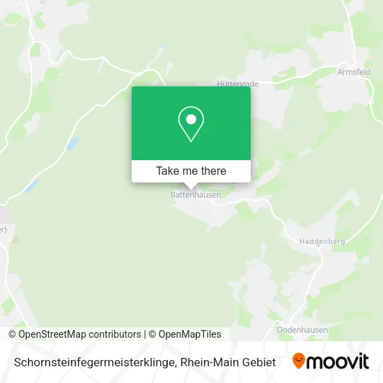 Карта Schornsteinfegermeisterklinge