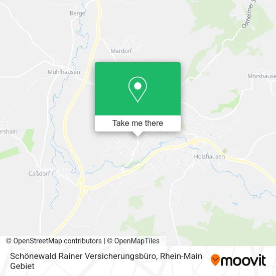 Карта Schönewald Rainer Versicherungsbüro