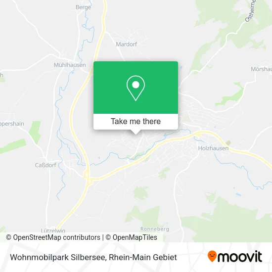 Карта Wohnmobilpark Silbersee