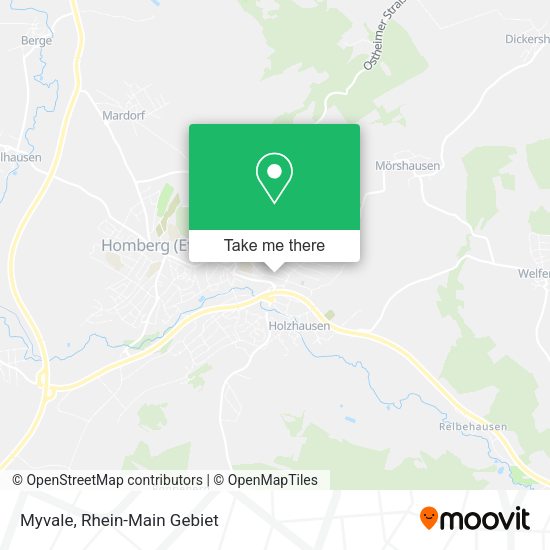 Карта Myvale