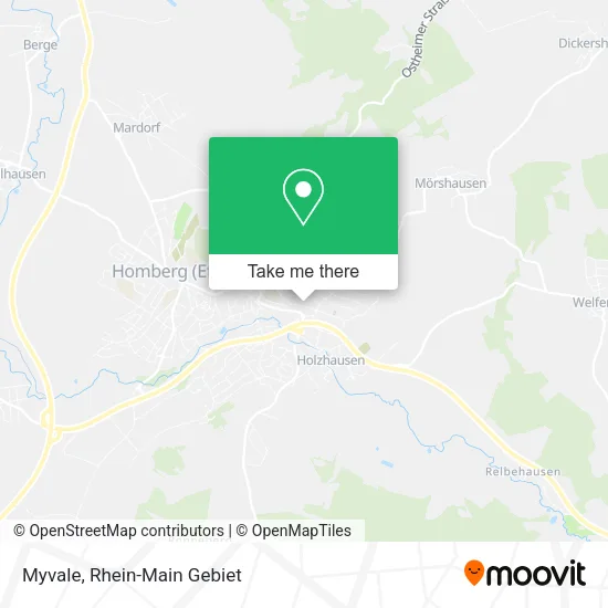 Карта Myvale