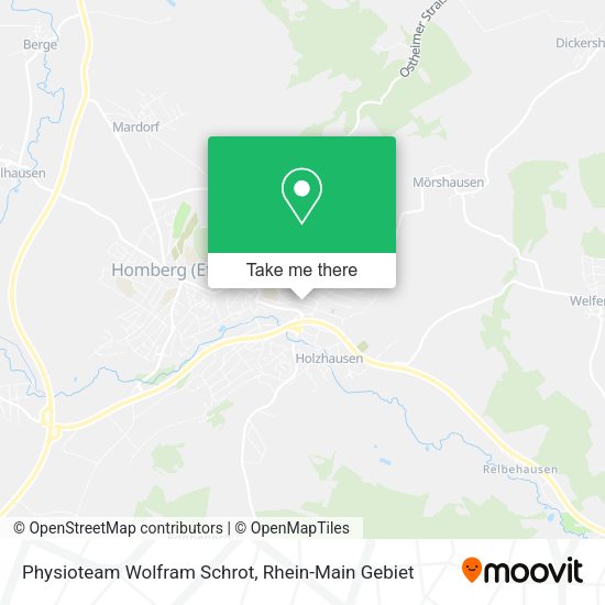Карта Physioteam Wolfram Schrot