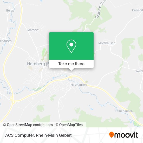 ACS Computer map