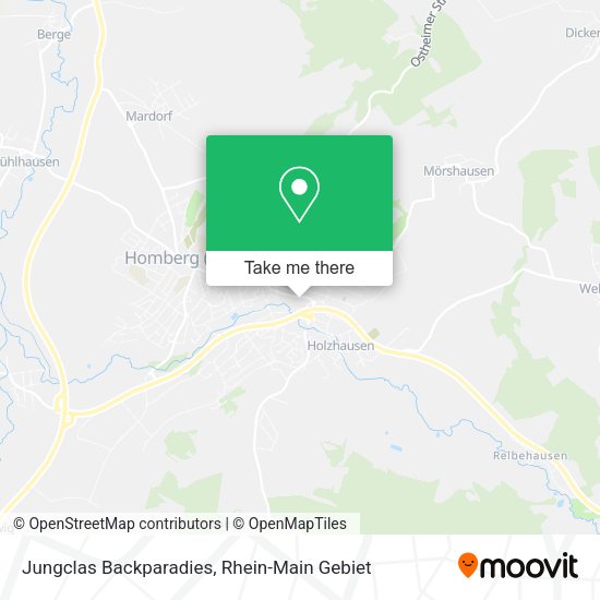 Карта Jungclas Backparadies