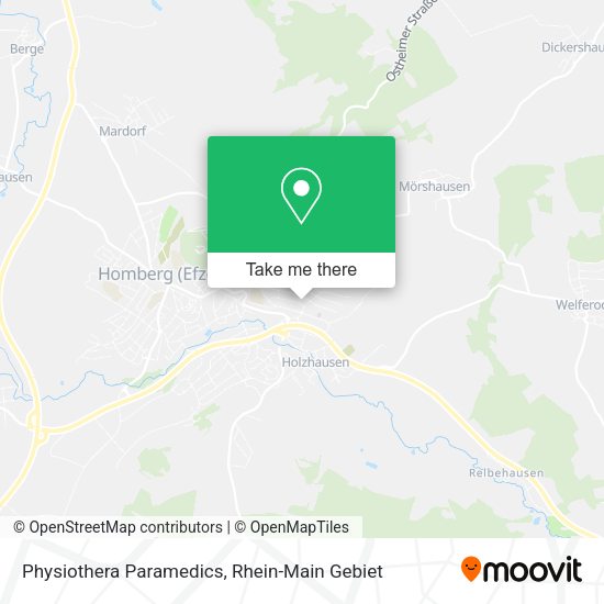 Карта Physiothera Paramedics