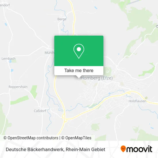 Карта Deutsche Bäckerhandwerk