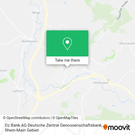 Карта Dz Bank AG Deutsche Zentral Genossenschaftsbank