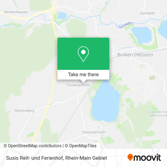 Карта Susis Reit- und Ferienhof