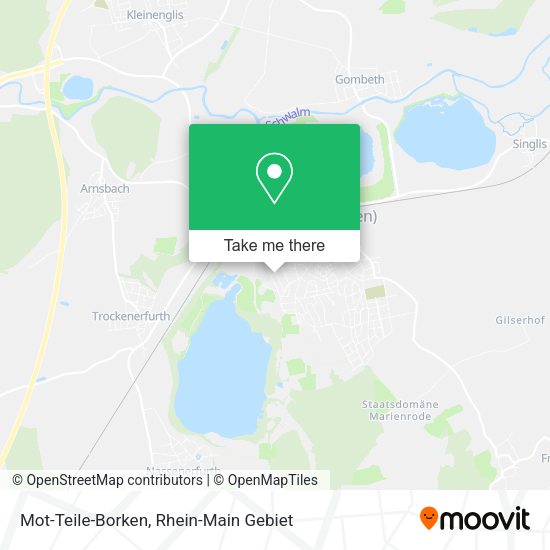 Карта Mot-Teile-Borken