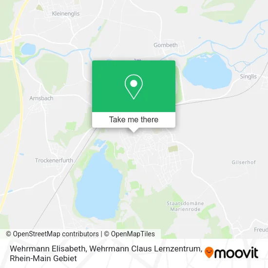 Карта Wehrmann Elisabeth, Wehrmann Claus Lernzentrum
