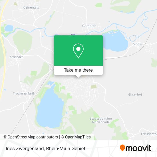 Карта Ines Zwergenland