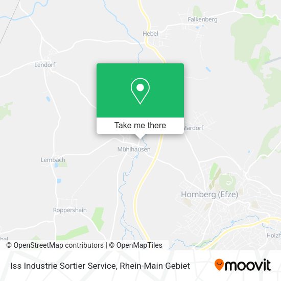 Iss Industrie Sortier Service map