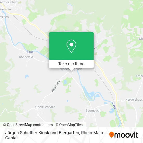 Карта Jürgen Scheffler Kiosk und Biergarten