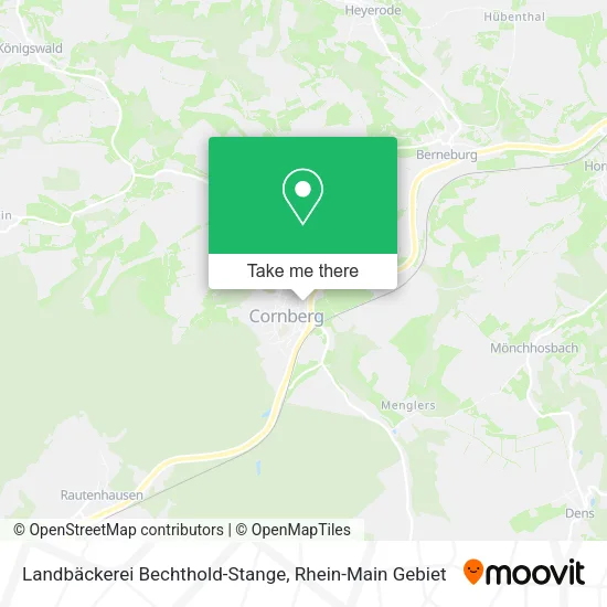 Карта Landbäckerei Bechthold-Stange