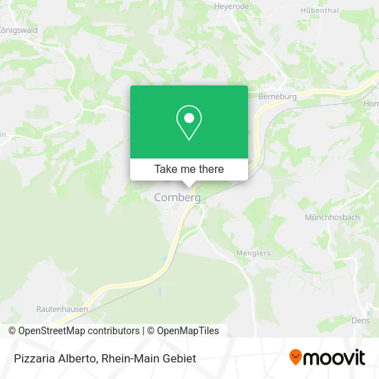Карта Pizzaria Alberto