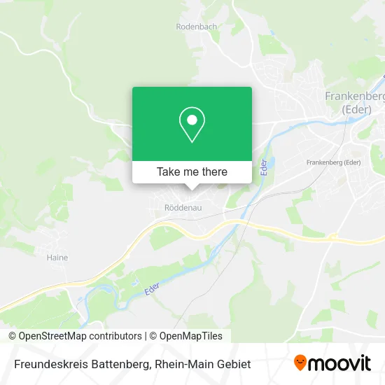 Карта Freundeskreis Battenberg