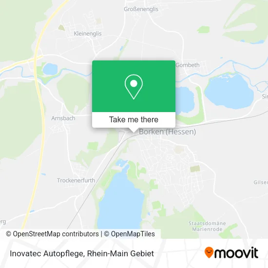 Карта Inovatec Autopflege