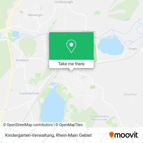 Карта Kindergarten-Verwaltung