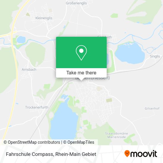 Карта Fahrschule Compass