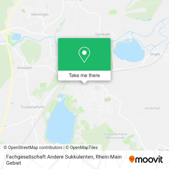 Карта Fachgesellschaft Andere Sukkulenten