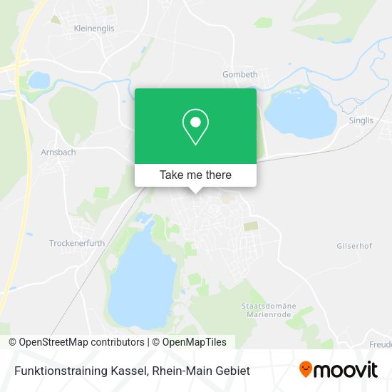 Карта Funktionstraining Kassel